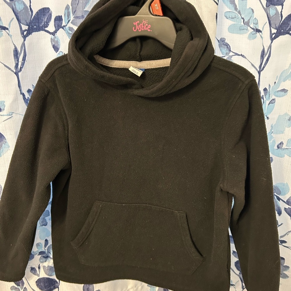 Old Navy kids Black Fleece Pullover